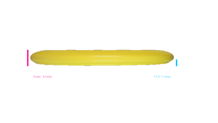 Discmania 2026 BYOP Toxic Crowns Flex 2 D-Line P1X Putter Profile View