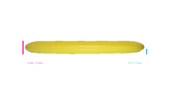 Discmania 2026 BYOP Toxic Crowns Flex 2 D-Line P1X Putter Profile View