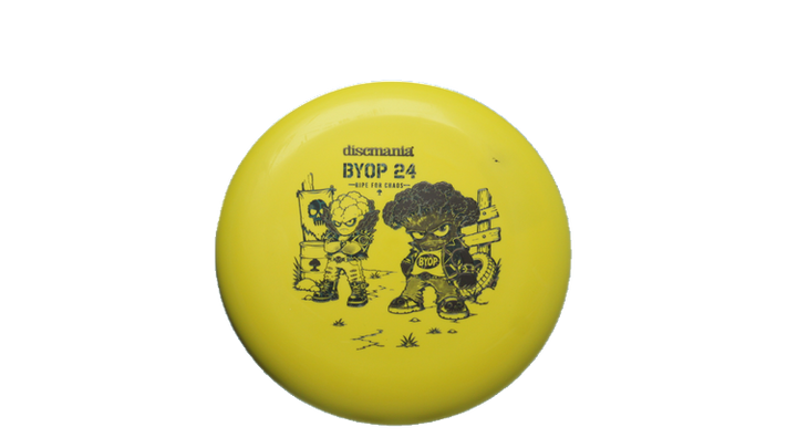Discmania 2026 BYOP Toxic Crowns Flex 2 D-Line P1X Putter Front View
