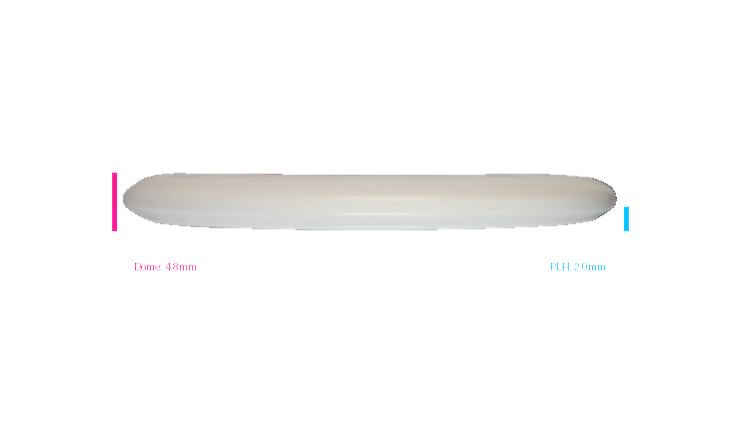 Discmania 2026 BYOP Toxic Crowns Flex 2 D-Line P1X Putter Profile View