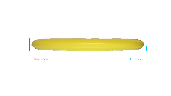 Discmania 2026 BYOP Toxic Crowns Flex 2 D-Line P1X Putter Profile View