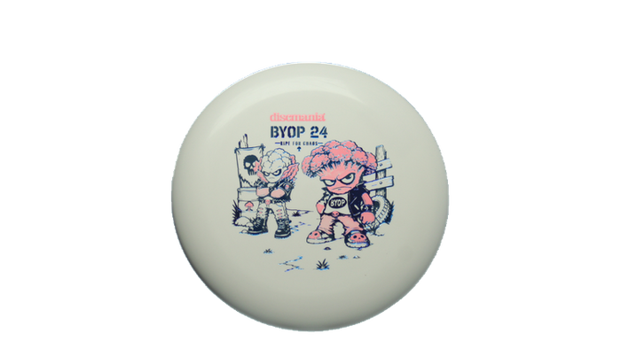 Discmania 2026 BYOP Toxic Crowns Flex 2 D-Line P1X Putter