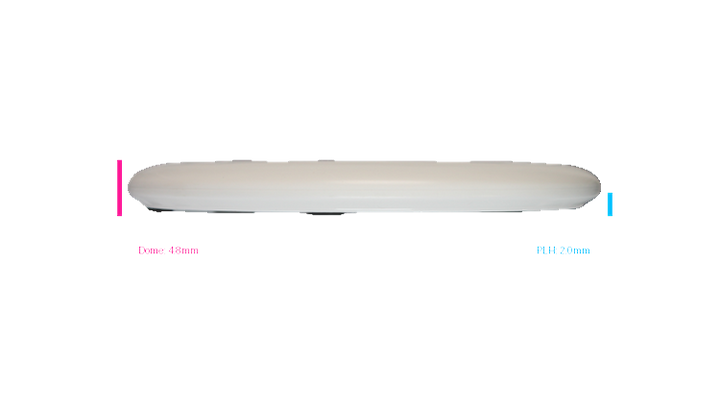 Discmania 2026 BYOP Toxic Crowns Flex 2 D-Line P1X Putter Profile View