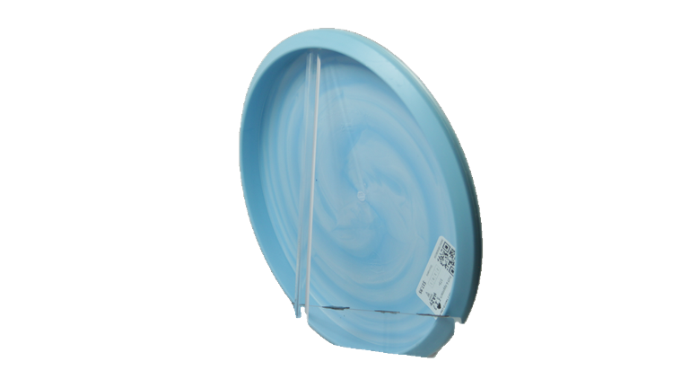 Discmania 2026 BYOP Toxic Crowns Flex 2 Swirl D-Line P2 Putter Back View