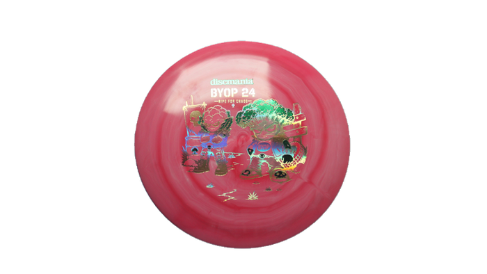 Discmania 2026 BYOP Toxic Crowns Swirl S-Line DD1 Distance Driver
