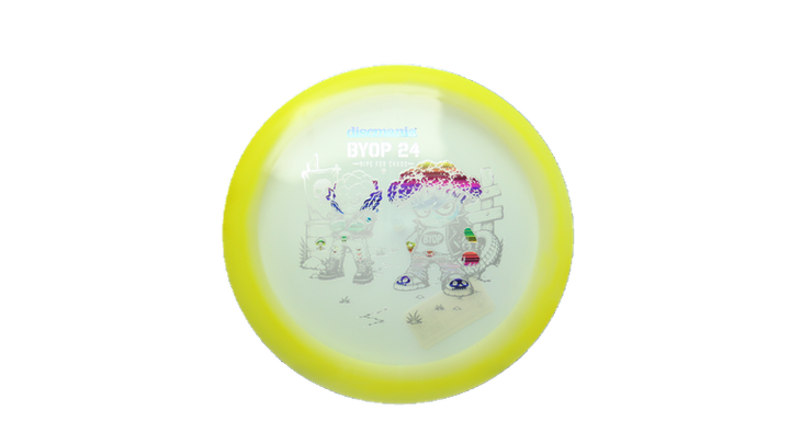 Discmania 2026 BYOP Toxic Crowns Glow Horizon C-Line DD1 Distance Driver Front View