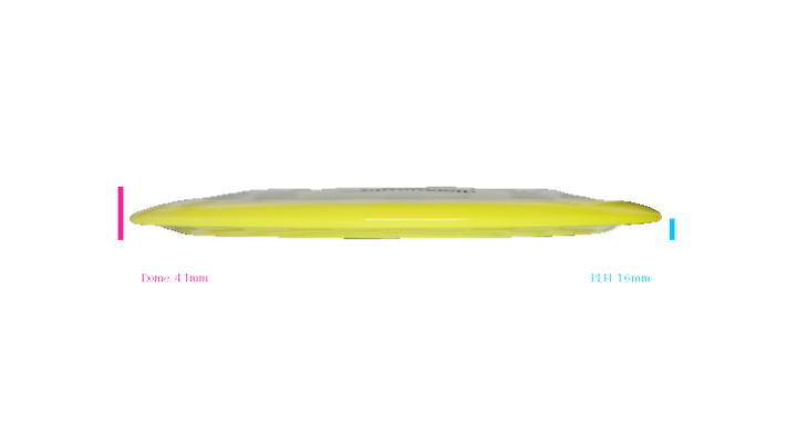 Discmania 2026 BYOP Toxic Crowns Glow Horizon C-Line DD1 Distance Driver Profile View