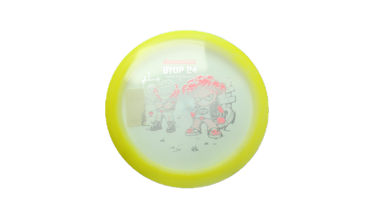 Discmania 2026 BYOP Toxic Crowns Glow Horizon C-Line DD1 Distance Driver Front View