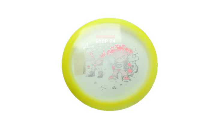 Discmania 2026 BYOP Toxic Crowns Glow Horizon C-Line DD1 Distance Driver Front View