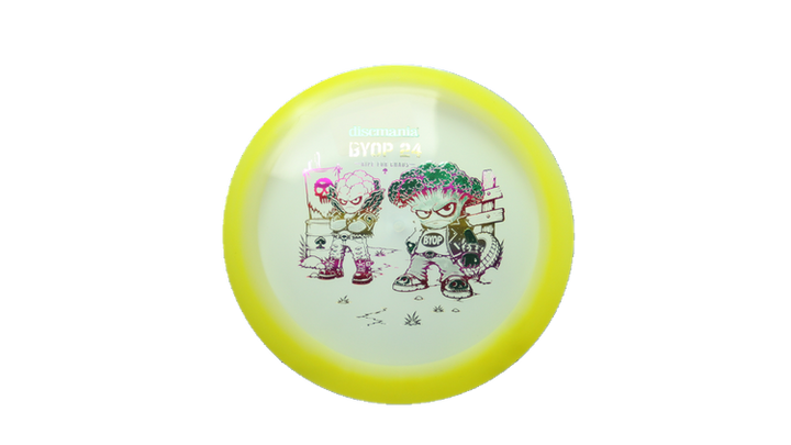 Discmania 2026 BYOP Toxic Crowns Glow Horizon C-Line DD1 Distance Driver Front View