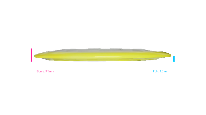 Discmania 2026 BYOP Toxic Crowns Glow Horizon C-Line DD1 Distance Driver Profile View