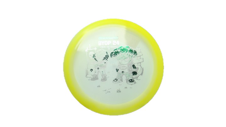 Discmania 2026 BYOP Toxic Crowns Glow Horizon C-Line DD1 Distance Driver Front View