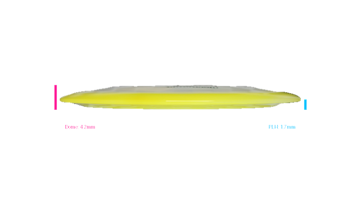Discmania 2026 BYOP Toxic Crowns Glow Horizon C-Line DD1 Distance Driver Profile View