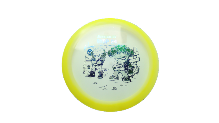 Discmania 2026 BYOP Toxic Crowns Glow Horizon C-Line DD1 Distance Driver Front View