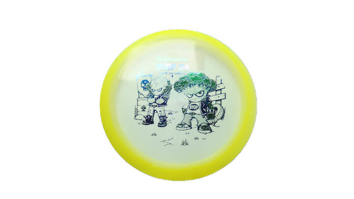 Discmania 2026 BYOP Toxic Crowns Glow Horizon C-Line DD1 Distance Driver Front View
