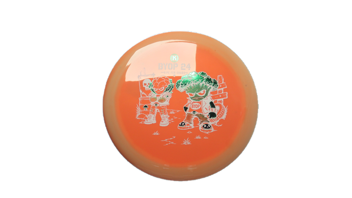 Kastaplast 2026 BYOP Toxic Crowns K1 Grind Falk Fairway Driver Front View