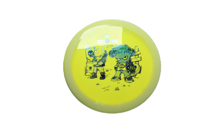 Kastaplast 2026 BYOP Toxic Crowns K1 Grind Falk Fairway Driver Front View