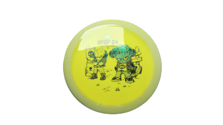 Kastaplast 2026 BYOP Toxic Crowns K1 Grind Falk Fairway Driver Front View