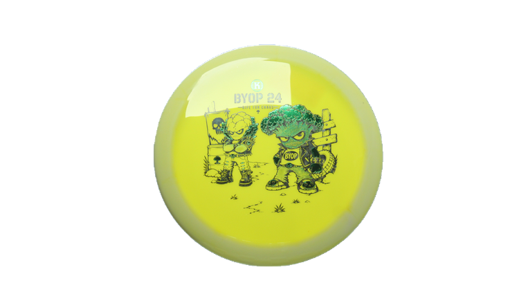 Kastaplast 2026 BYOP Toxic Crowns K1 Grind Falk Fairway Driver Front View