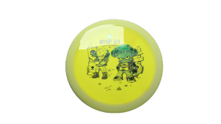 Kastaplast 2026 BYOP Toxic Crowns K1 Grind Falk Fairway Driver Front View