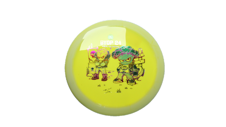 Kastaplast 2026 BYOP Toxic Crowns K1 Grind Falk Fairway Driver Front View