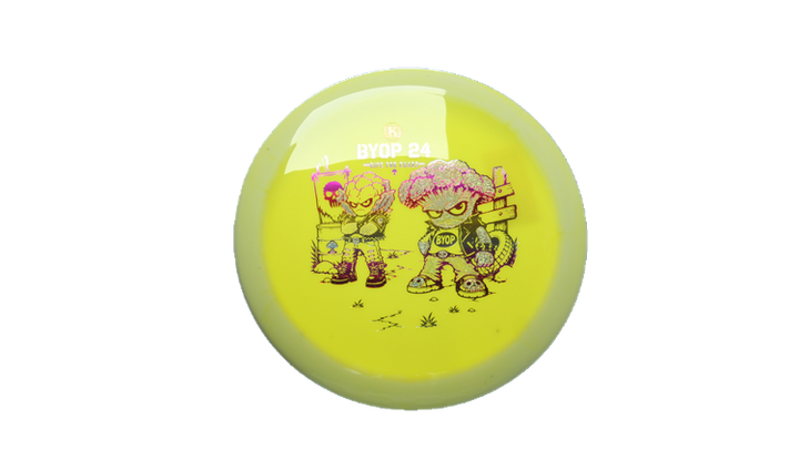 Kastaplast 2026 BYOP Toxic Crowns K1 Grind Falk Fairway Driver Front View