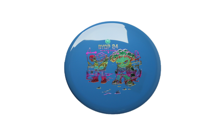 Kastaplast 2026 BYOP Toxic Crowns K1 Soft Jarn Putter Front View