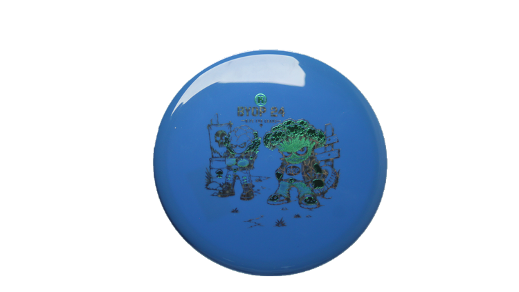 Kastaplast 2026 BYOP Toxic Crowns K1 Soft Jarn Putter Front View