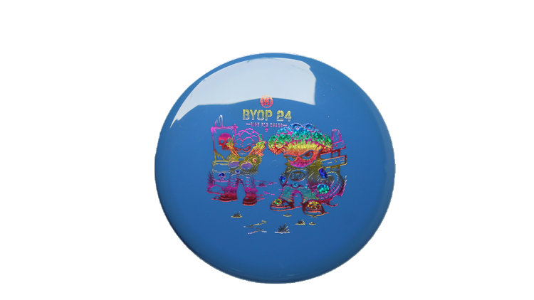 Kastaplast 2026 BYOP Toxic Crowns K1 Soft Jarn Putter Front View