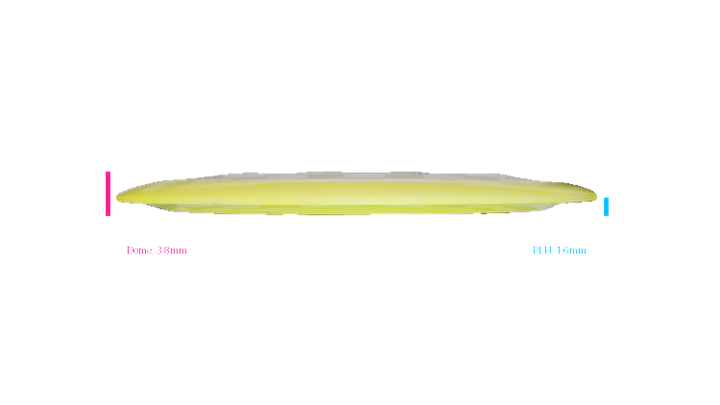 Discmania 2026 BYOP Toxic Crowns Glow Horizon C-Line DD2 Distance Driver Profile View