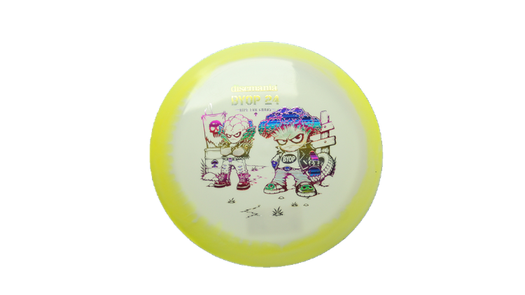 Discmania 2026 BYOP Toxic Crowns Glow Horizon C-Line DD2 Distance Driver Front View