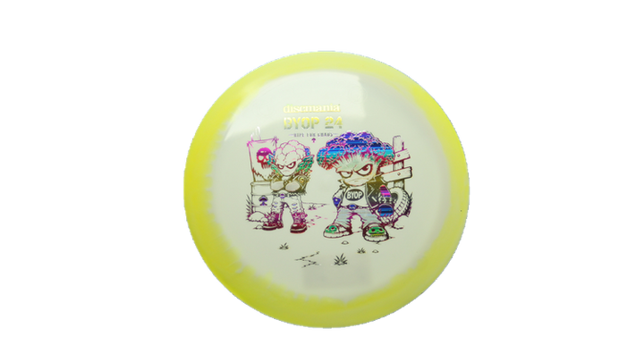 Discmania 2026 BYOP Toxic Crowns Glow Horizon C-Line DD2 Distance Driver Front View