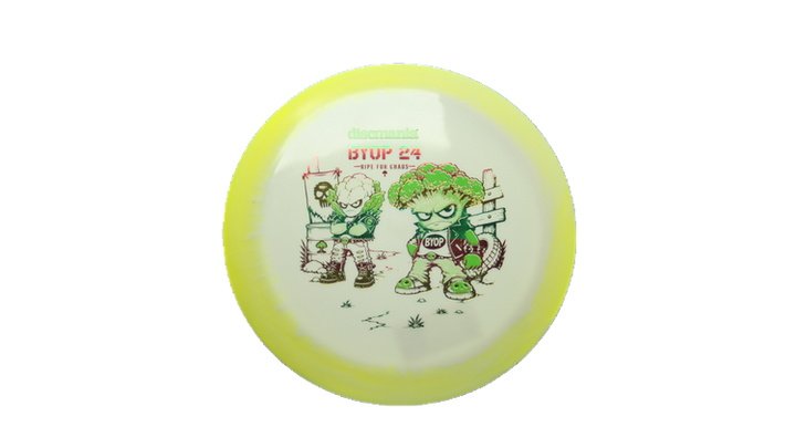 Discmania 2026 BYOP Toxic Crowns Glow Horizon C-Line DD2 Distance Driver Front View