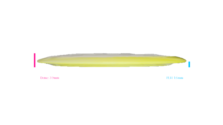 Discmania 2026 BYOP Toxic Crowns Glow Horizon C-Line DD2 Distance Driver Profile View