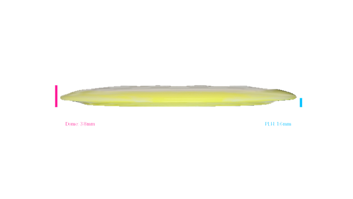 Discmania 2026 BYOP Toxic Crowns Glow Horizon C-Line DD2 Distance Driver Profile View