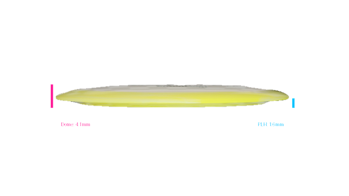 Discmania 2026 BYOP Toxic Crowns Glow Horizon C-Line DD2 Distance Driver Profile View