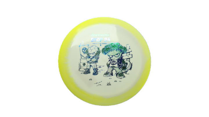 Discmania 2026 BYOP Toxic Crowns Glow Horizon C-Line DD2 Distance Driver Front View
