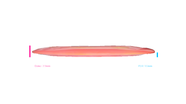 Discraft Paul McBeth Zeus Distance Driver Profile View