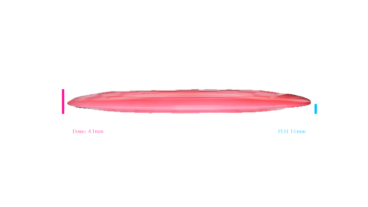 Discraft Paul McBeth Zeus Distance Driver Profile View