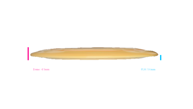 Discraft Paul McBeth Zeus Distance Driver Profile View