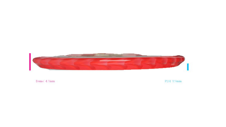 Discraft Fuzed Z Buzzz Midrange Profile View