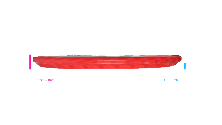Discraft Fuzed Z Buzzz Midrange Profile View