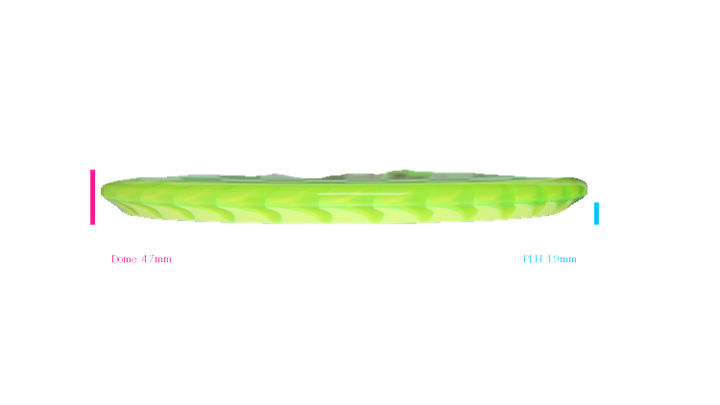 Discraft Fuzed Z Buzzz Midrange Profile View
