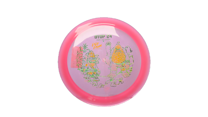 Pie Pan Discs 2026 BYOP Crop Wreckers Sugar Glow Hype Distance Driver Front View