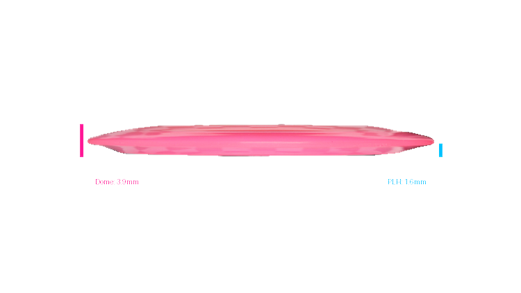 Pie Pan Discs 2026 BYOP Crop Wreckers Sugar Glow Hype Distance Driver Profile View
