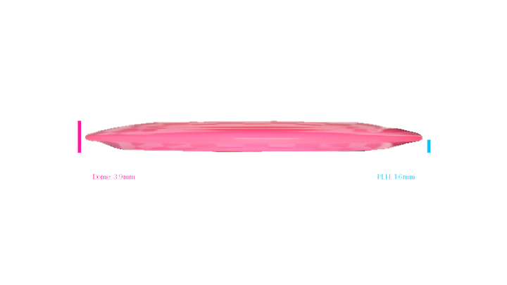 Pie Pan Discs 2026 BYOP Crop Wreckers Sugar Glow Hype Distance Driver Profile View
