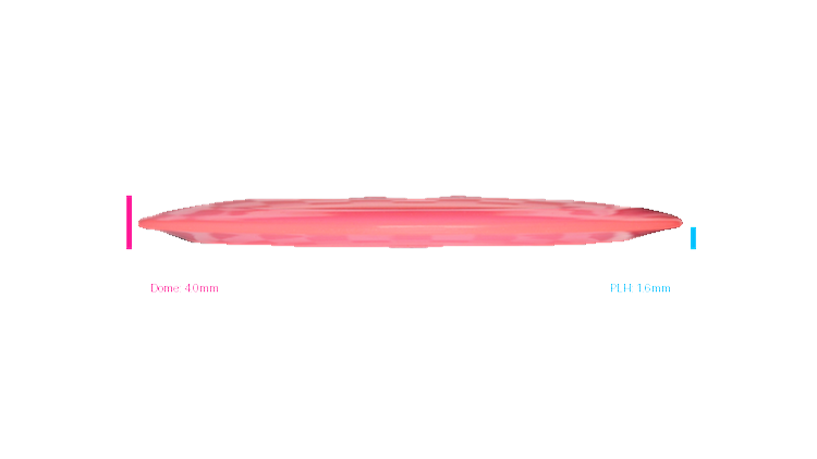 Pie Pan Discs 2026 BYOP Crop Wreckers Sugar Glow Hype Distance Driver Profile View