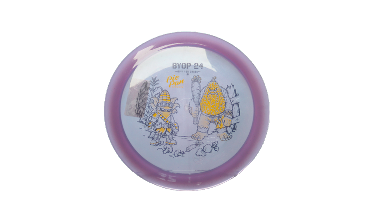Pie Pan Discs 2026 BYOP Crop Wreckers Sugar Glow Hype Distance Driver Front View
