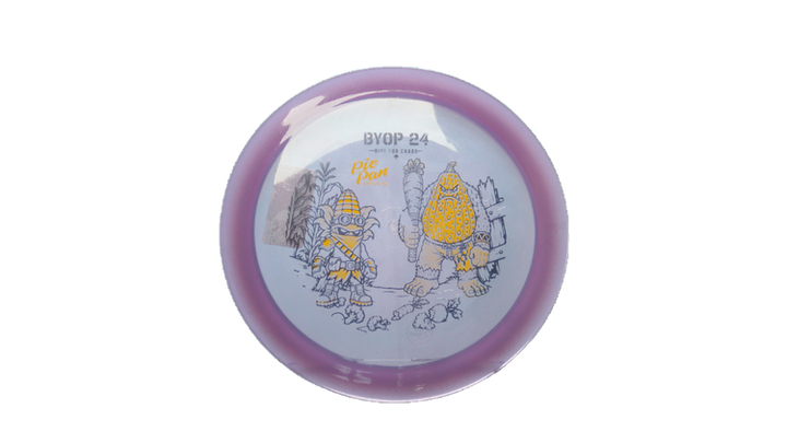 Pie Pan Discs 2026 BYOP Crop Wreckers Sugar Glow Hype Distance Driver Front View