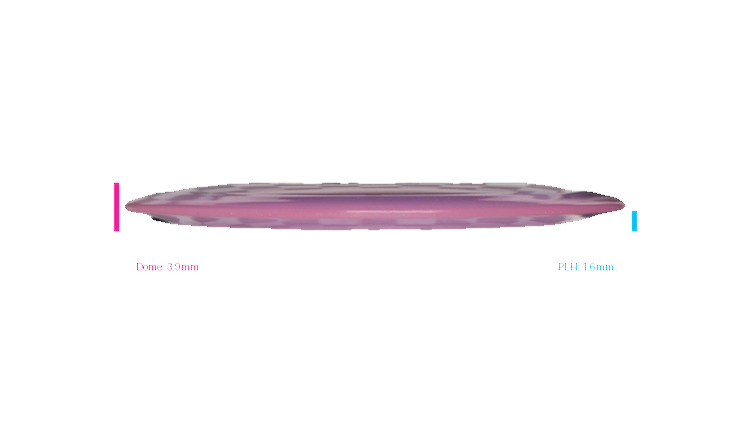 Pie Pan Discs 2026 BYOP Crop Wreckers Sugar Glow Hype Distance Driver Profile View